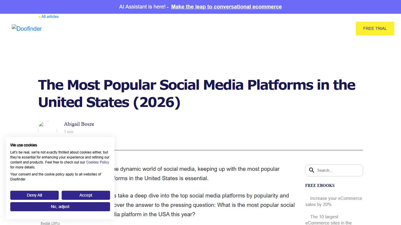 The Most Popular Social Media Platforms in the US (2026)
